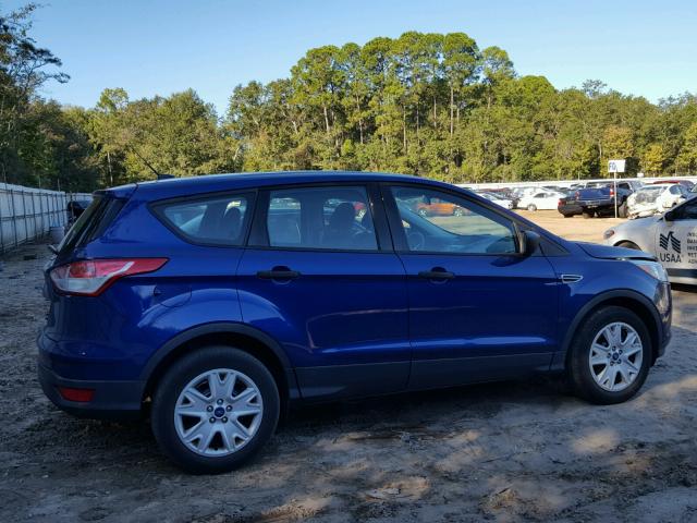 1FMCU0F75GUA49666 - 2016 FORD ESCAPE S BLUE photo 9