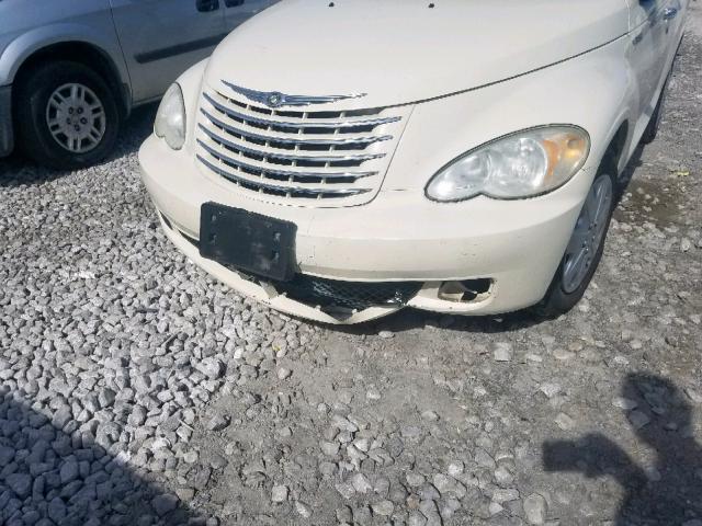 3A4FY48BX6T204116 - 2006 CHRYSLER PT CRUISER WHITE photo 9