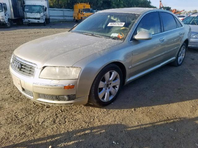 WAULL44E26N003606 - 2006 AUDI A8 4.2 QUA TAN photo 2