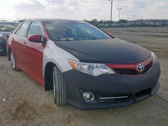 4T1BF1FK8CU527282 - 2012 TOYOTA CAMRY BASE RED photo 1