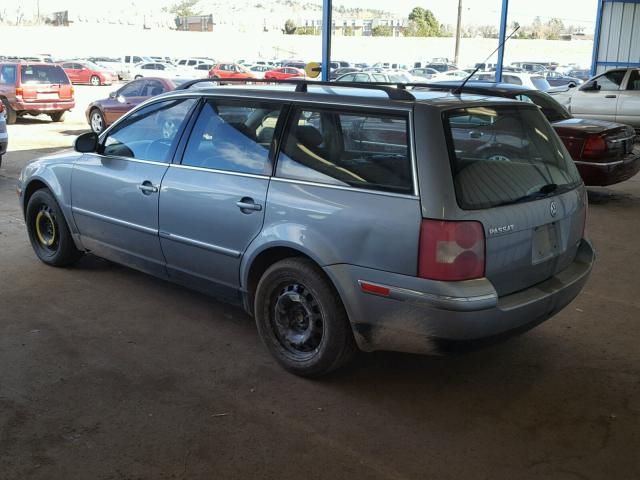 WVWWU63B05E105114 - 2005 VOLKSWAGEN PASSAT GLX 银色 照片 3