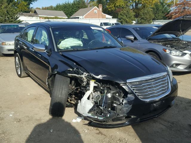 1C3CCBCG8CN175598 - 2012 CHRYSLER 200 LIMITE BLACK photo 1