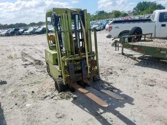 35516872572 - 1993 CLARK FORKLIFT FORKLIFT Жасыл фото 1