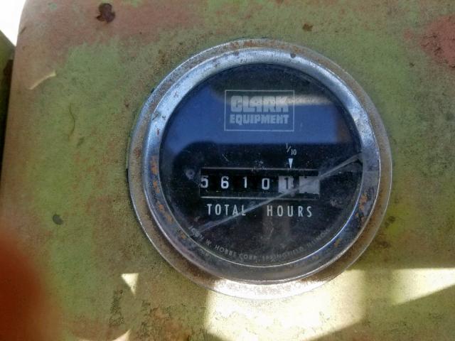 35516872572 - 1993 CLARK FORKLIFT FORKLIFT Жасыл фото 8