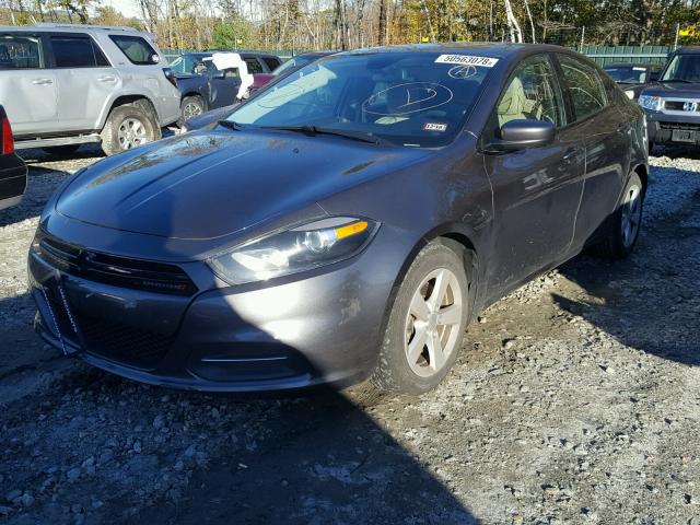 1C3CDFBB2GD563965 - 2016 DODGE DART SXT CHARCOAL photo 2