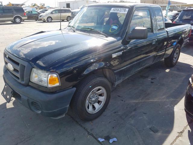 1FTYR14D09PA13234 - 2009 FORD RANGER SUP BLACK photo 2