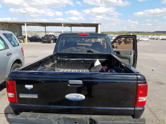 1FTYR14D09PA13234 - 2009 FORD RANGER SUP BLACK photo 6