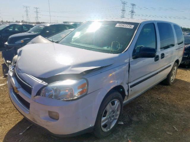 1GNDV23L66D101864 - 2006 CHEVROLET UPLANDER L WHITE photo 2