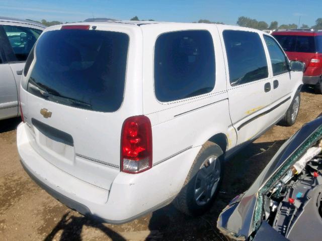 1GNDV23L66D101864 - 2006 CHEVROLET UPLANDER L WHITE photo 4