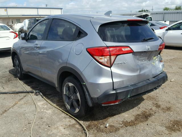 3CZRU5H5XJM704143 - 2018 HONDA HR-V EX SILVER photo 3