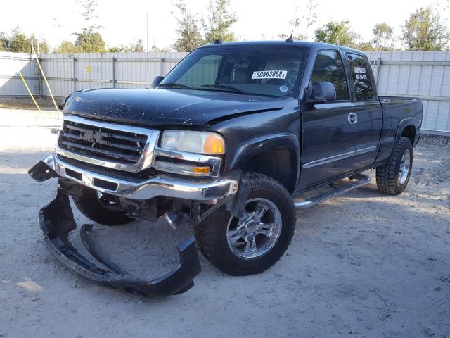 2GTEK19B751152556 - 2005 GMC NEW SIERRA CHARCOAL photo 2