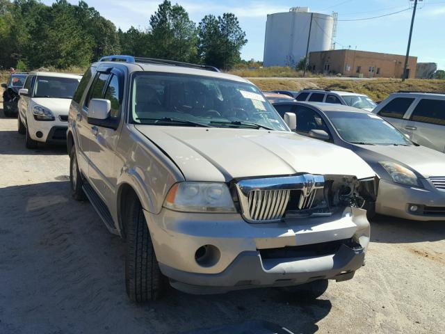 5LMEU88H55ZJ02876 - 2005 LINCOLN AVIATOR Qızıl foto 1