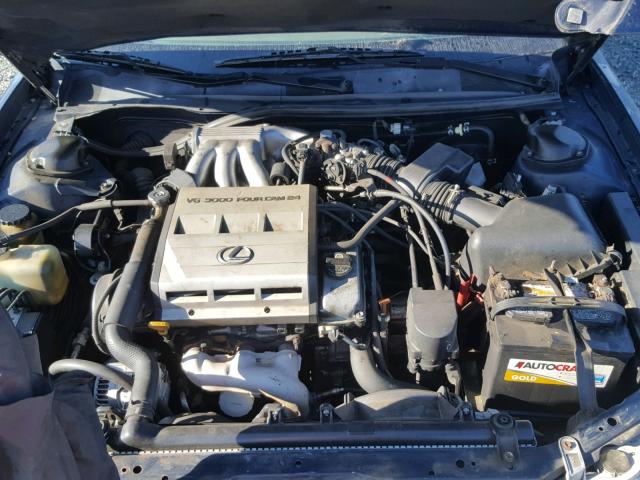 JT8BF22G8V0062667 - 1997 LEXUS ES 300 BLUE photo 7