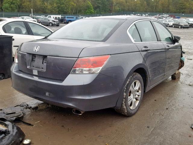 1HGCP26408A017709 - 2008 HONDA ACCORD LXP GRAY photo 4