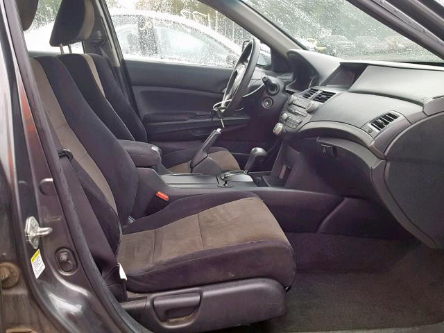 1HGCP26408A017709 - 2008 HONDA ACCORD LXP GRAY photo 5