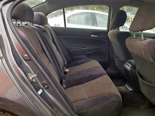 1HGCP26408A017709 - 2008 HONDA ACCORD LXP GRAY photo 6