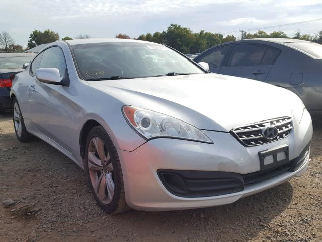 KMHHT6KD4BU044815 - 2011 HYUNDAI GENESIS CO SILVER photo 1