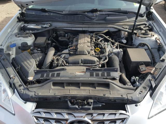 KMHHT6KD4BU044815 - 2011 HYUNDAI GENESIS CO SILVER photo 7