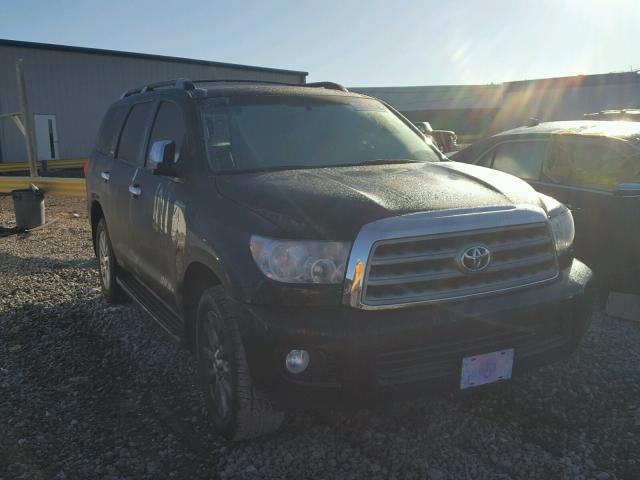 5TDYY5G12AS027691 - 2010 TOYOTA SEQUOIA PL BLACK photo 1