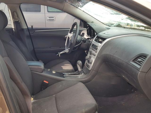 1G1ZC5EB7AF289875 - 2010 CHEVROLET MALIBU 1LT BROWN photo 5