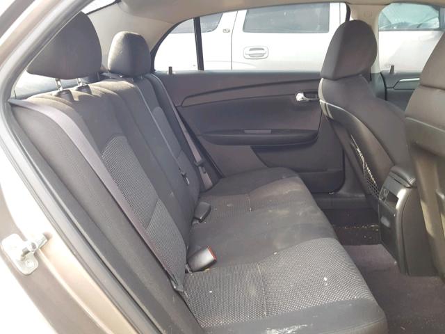 1G1ZC5EB7AF289875 - 2010 CHEVROLET MALIBU 1LT BROWN photo 6