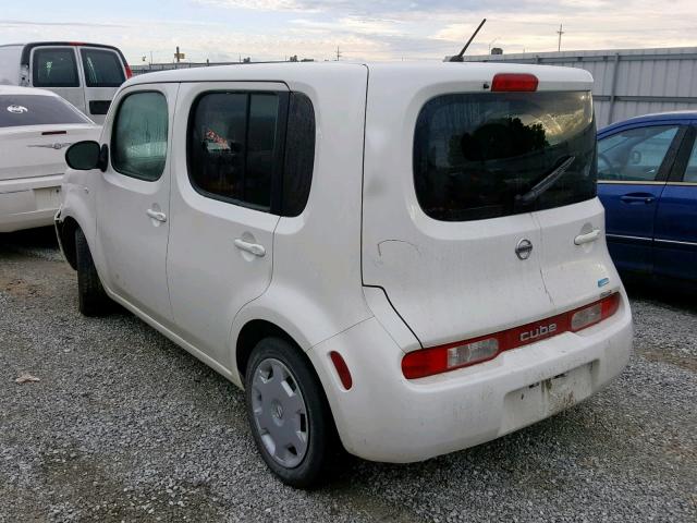 JN8AZ2KRXET352983 - 2014 NISSAN CUBE S WHITE photo 3