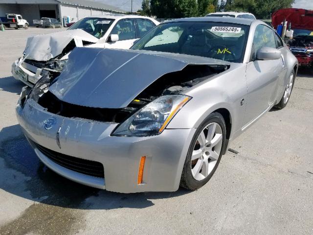 JN1AZ34D85M610174 - 2005 NISSAN 350Z COUPE SILVER photo 2