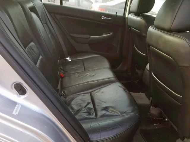 1HGCM66535A052622 - 2005 HONDA ACCORD EX SILVER photo 6