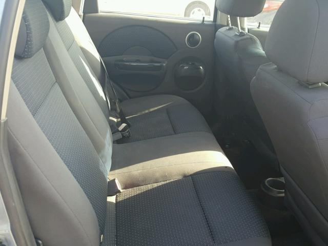 KL1TD66607B722316 - 2007 CHEVROLET AVEO BASE Көк фото 6