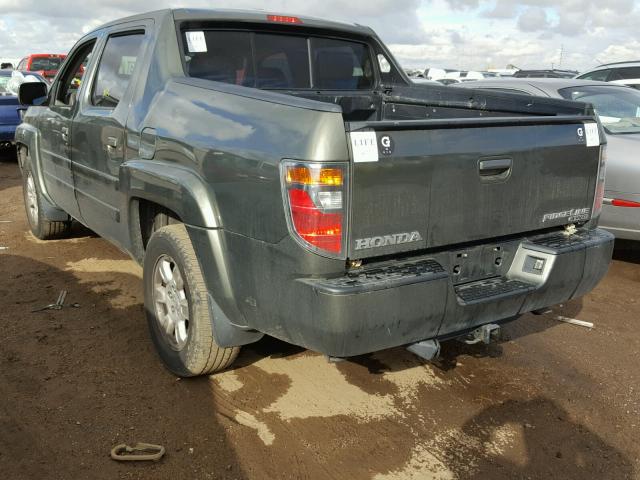 2HJYK16536H552288 - 2006 HONDA RIDGELINE BROWN photo 3