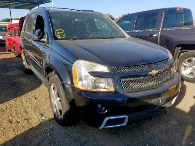 2CNDL537286015628 - 2008 CHEVROLET EQUINOX SP BLACK photo 1