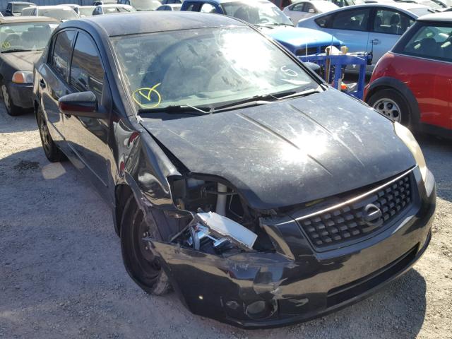 3N1AB61E48L747811 - 2008 NISSAN SENTRA 2.0 BLACK photo 1