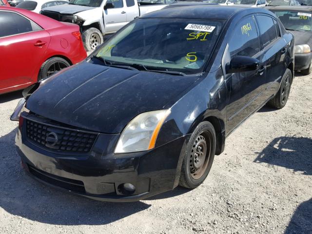 3N1AB61E48L747811 - 2008 NISSAN SENTRA 2.0 BLACK photo 2