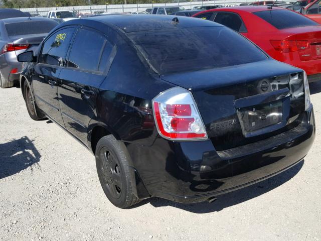 3N1AB61E48L747811 - 2008 NISSAN SENTRA 2.0 BLACK photo 3