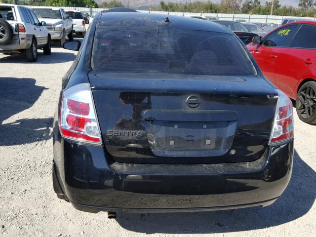 3N1AB61E48L747811 - 2008 NISSAN SENTRA 2.0 BLACK photo 9