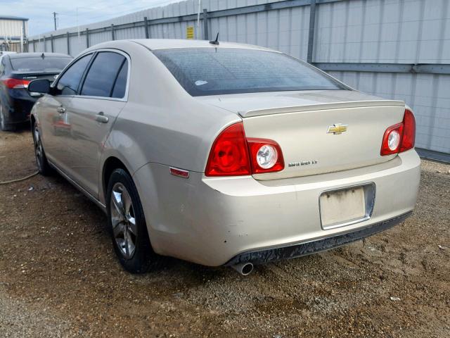 1G1ZC5EB2AF295325 - 2010 CHEVROLET MALIBU 1LT 金色 照片 3