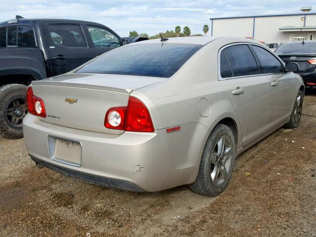 1G1ZC5EB2AF295325 - 2010 CHEVROLET MALIBU 1LT 金色 照片 4