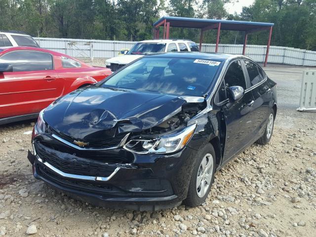 1G1BC5SM5G7295135 - 2016 CHEVROLET CRUZE LS BLACK photo 2