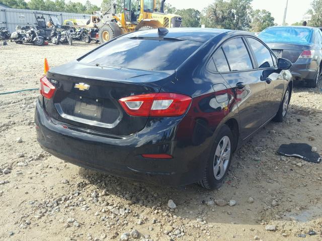 1G1BC5SM5G7295135 - 2016 CHEVROLET CRUZE LS BLACK photo 4