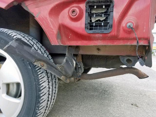 KL1TD56656B559199 - 2006 CHEVROLET AVEO BASE Қызыл фото 9