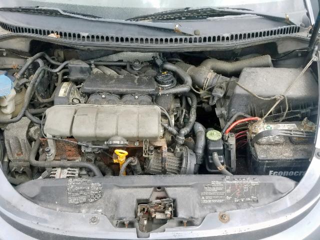 3VWCM31Y44M340906 - 2004 VOLKSWAGEN NEW BEETLE ვერცხლისფერი ფოტო 7