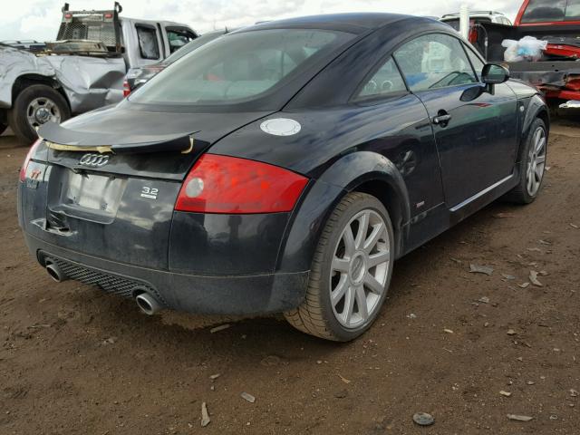 TRUWF28NX41012313 - 2004 AUDI TT 3.2 QUA BLACK photo 4