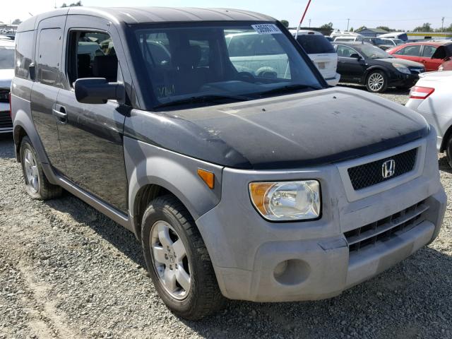 5J6YH28503L048568 - 2003 HONDA ELEMENT EX BLACK photo 1