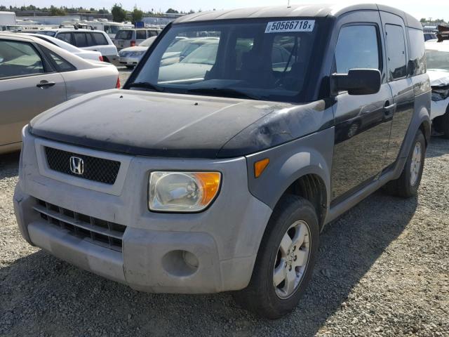 5J6YH28503L048568 - 2003 HONDA ELEMENT EX BLACK photo 2