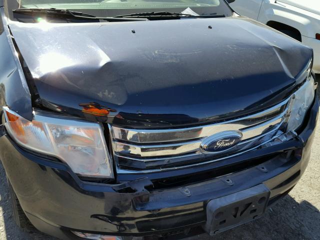 2FMDK39C98BB20251 - 2008 FORD EDGE LIMIT BLUE photo 7