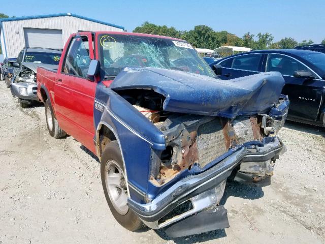 1GCCS14A8M8263392 - 1991 CHEVROLET S TRUCK S1 RED photo 1