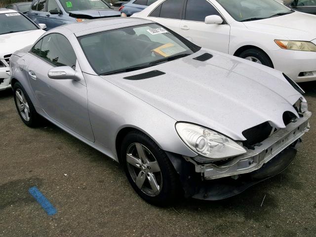 WDBWK54F07F160949 - 2007 MERCEDES-BENZ SLK 280 SILVER photo 1