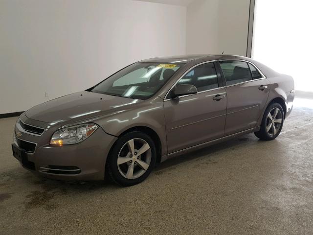 1G1ZC5E14BF169136 - 2011 CHEVROLET MALIBU 1LT 棕色 照片 2