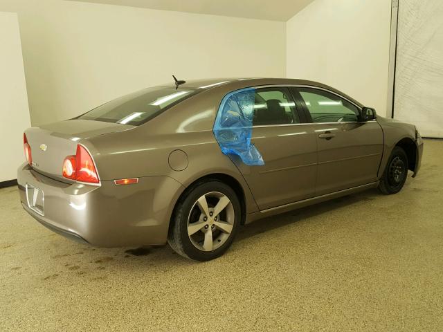 1G1ZC5E14BF169136 - 2011 CHEVROLET MALIBU 1LT 棕色 照片 4