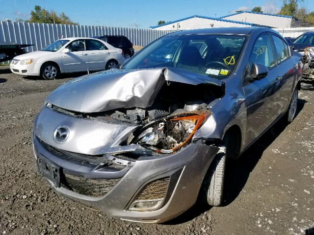 JM1BL1U67B1395117 - 2011 MAZDA 3 S GRAY photo 2